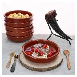 33351-Tonschale-20cm-6er-Tonschale-20cm-mood-01.jpg 6er Set Cazuela Tonschale Bruno 20cm L - 33351_Bild_5