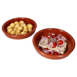 33351-Tonschale-20cm-2er-Tonschale-20cm-ambiente.jpg 12er Set Cazuela Tonschale Bruno 20cm L - 33351_Bild_4