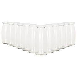 02-12936-glaeser-und-flaschen-hansaflasche-250ml-weiss-12er-set.jpg 12er Set Hansaflasche 250ml Deckel To 43 weiß_Bild_2