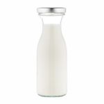 12er Set Weithalsflasche Karaffe 250 ml + To 53 Deckel silber_Bild_3