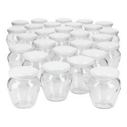 03-VE-Marmeladenglas-XXml-75er-set-leer.jpg 75er Set Marmeladenglas Vaso Orcio 212ml + To63 Deckel weiß_Bild_2
