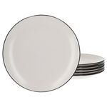 6er Set Essteller flach 27cm Campo creme_Bild_1