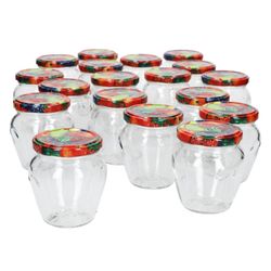 02-VE-Marmeladenglas-212ml-18er-Set-Obst-Deckel.jpg 18er Set Marmeladenglas Vaso Orcio 212ml + To63 Deckel Obst_Bild_2