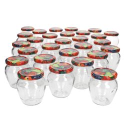 02-VE-Marmeladenglas-212ml-75er-Set-Obst-Deckel.jpg 75er Set Marmeladenglas Vaso Orcio 212ml + To63 Deckel Obst_Bild_2
