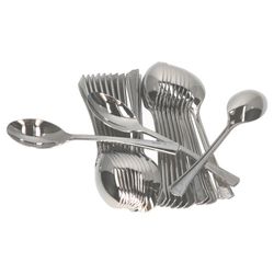 Reflections-Metallisierte-Loeffel-25er-Deko.jpg 25er Set Reflections Löffel Kunststoff silber _Bild_1