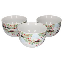 Wellco-Xmas-Panda-6er-Schalen.jpg 5cm Weihnachtspanda Porzellan_Bild_1