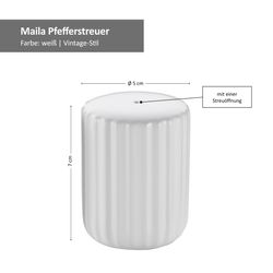 12484-Kela-Maila-Pfefferstreuer-Bemassung.jpg Salz- und Pfefferstreuer Maila - 12484_Bild_5