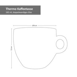Bormioli-Luigi-Thermo-Christmas-165ml-Bemassung-Tasse.jpg 2er Set Thermo Glastasse Christmas 165ml mit Untertasse_Bild_6