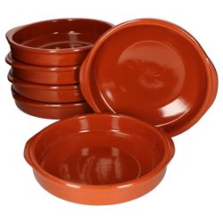 AR-Cazuela-24cm-6er-Blanko.jpg 6er Set Cazuela Tonschale Bernd mit Griffen 24cm XL - 99504_Bild_1