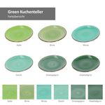 6er Set Dessert- Kuchenteller Green_Bild_2
