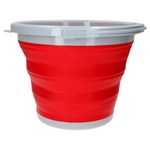 Eimer faltbar 10 ltr rot_Bild_4