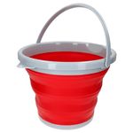Eimer faltbar 10 ltr rot_Bild_5