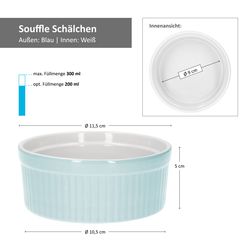 24320222-Hit-Muffin-Foermchen-Lotta-Bemassung-Blau-2022.jpg 4er Set Muffinform / Souffle Schale Lotti 12x5cm - 24320222_Bild_3