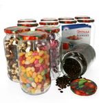 12er Set Rundglas 1062 ml To 82 Obst Deckel incl. Diamant Gelierzauber Rezeptheft_Bild_1
