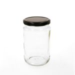 12er Set Rundglas 720 ml To 82 schwarzer Deckel incl. Diamant Gelierzauber Rezeptheft_Bild_2
