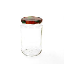 720ObstSingle.jpg 12er Set Rundglas 720 ml To 82 Obst Dekor Deckel incl. Diamant Gelierzauber Rezeptheft_Bild_2