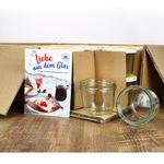 40er Set Sturzglas 230 ml Carino To 82 Deckel mit Honigwabe incl. Diamant Gelierzauber Rezeptheft_Bild_6