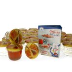 50er Set Sturzglas 230 ml Carino To 82 Deckel mit Honigwabe incl. Diamant Gelierzauber Rezeptheft_Bild_1