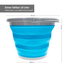 23375203-Hit-Eimer-10L-faltbar-tuerkis-Bemassung-01.jpg Eimer faltbar 10 ltr türkis_Bild_7