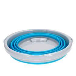 Faltbarer-Eimer-zusammengefaltet1111.jpg Eimer faltbar 10 ltr türkis_Bild_6