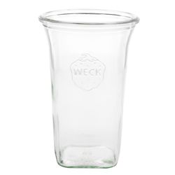 WECK-Quadro-Glas-795ml-Einzeln-ohne-Deckel.jpg 6er Set Weck Quentin 795 ml mit Rezeptheft_Bild_2