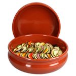 2er Set Cazuela Tonschale Berlin bauchig 24cm - 99513_Bild_1