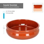 2er Set Cazuela Tonschale Berlin bauchig 24cm - 99513_Bild_6