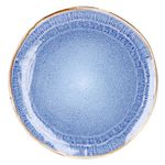 6er Set Dessert-/Kuchenteller 22cm Santorini reactive glaze blau - 24301848_Bild_2