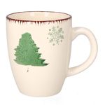 6er Set Kaffeebecher Schneeflocke & Tannenbaum 300ml - 23105770_Bild_2
