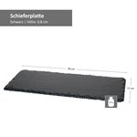 2er Set Schieferplatte 11x30cm Schwarz - 23464632_Bild_5