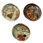 6er Set Pizzateller 31cm Flour 2x Olive + 2x Salami + 2x Lieblingspizza_Bild_1