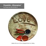 6er Set Pizzateller 31cm Flour 2x Olive + 2x Salami + 2x Lieblingspizza_Bild_3