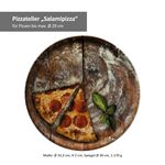 6er Set Pizzateller 33cm Flour 2x Olive + 2x Salami + 2x Lieblingspizza_Bild_5