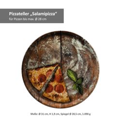 04019-Z32-Table-Roc-Pizzateller-31cm-Salamipizza-Bemassung.jpg 3er Set Pizzateller 31cm Flour 1x Olive + 1x Salami + 1x Lieblingspizza_Bild_6