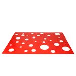 8er Set Tischset rot mit weißen Punkten 45 x 32 cm_Bild_3