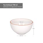 2er Set Salatschüssel Wolle 17.5cm S weiß - 1830/17.5_Bild_6
