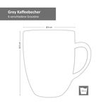 6er Set Kaffeebecher Grey _Bild_3