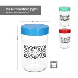 Arte-Regal-Aufbewahrungsglaeser-Ida-Bemassung.jpg 3er Set Aufbewahrungsglas Ida 660ml_Bild_6