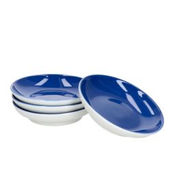 Ritzenhoff-064247-4erSet-Blau-weiss.jpg 4er Set Schale 10cm flach Indigo-Blau Doppio - Ritzenhoff 64247_Bild_2