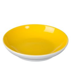 Ritzenhoff-064292-einzeln-Gelb-Weiss.jpg 4er Set Schale 10cm flach Gelb Doppio - Ritzenhoff 64292_Bild_3