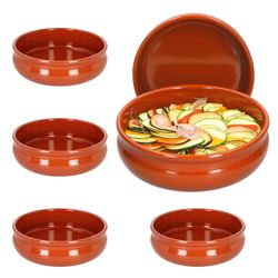 01-99513-Arte-Regal-Berlin-Cazuela-bauchig-24cm-6er-Set-Deko.jpg 6er Set Cazuela Tonschale Berlin bauchig 24cm - 99513_Bild_1