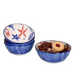 Ritzenhoff-270167-4erSet-Seestern-mit-Deko.jpg 4er Set Schale 14cm Seestern Seaside - Ritzenhoff 270167_Bild_1