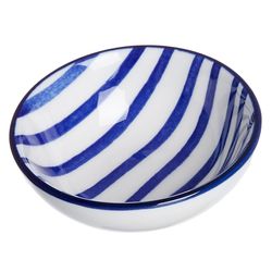 Ritzenhoff-270273-einzeln-Streifen.jpg 4er Set Schale flach 8cm Streifen Seaside - Ritzenhoff 270273_Bild_3