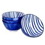4er Set Schale 12cm Streifen Seaside - Ritzenhoff 270266_Bild_2