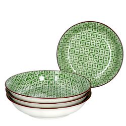 Ritzenhoff-744873-4erSet-Lime-Sao.jpg 4er Set Suppenteller 20cm Lime Sao - Ritzenhoff 744873 _Bild_1