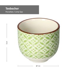 Teebecher-744941-LimeSao-Bemassung.jpg 4er Set Teebecher 100ml Lime Sao - Ritzenhoff 744941 _Bild_3