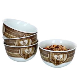 Ritzenhoff-407723-4erSet-Mueslischale-Herz-Chalet-mit-Deko.jpg 4er Set Schale tief 14cm Herz Chalet - Ritzenhoff 407723 _Bild_1