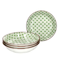 Ritzenhoff-744767-4erSet-Lime-Rio.jpg 4er Set Suppenteller 20cm Lime Rio - Ritzenhoff 744767 _Bild_1
