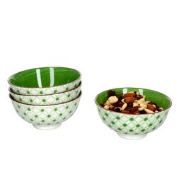 Ritzenhoff-744781-4erSet-Lime-Rio-mit-Deko.jpg 4er Set Schale 12cm Lime Rio - Ritzenhoff 744781 _Bild_1