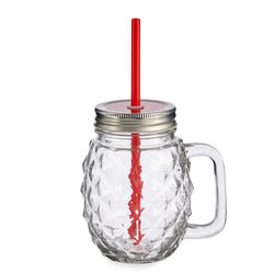41617-Vivalto-Sole-Henkelbecher-mit-Deckel-Strohhalm-rot-Einzeln-02.jpg 4er Set Vivalto Sole Henkelbecher mit Strohhalm Rot 485ml_Bild_2